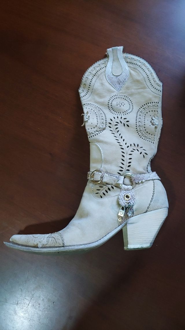 Stivali texani taglia 38 vera pelle