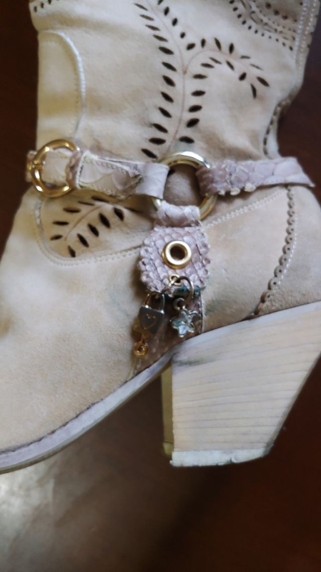 Stivali texani taglia 38 vera pelle