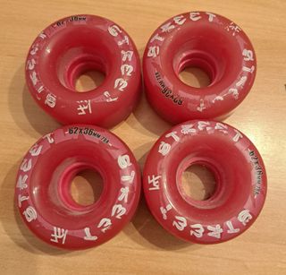 Ruedas patines quad. Longboard.skate