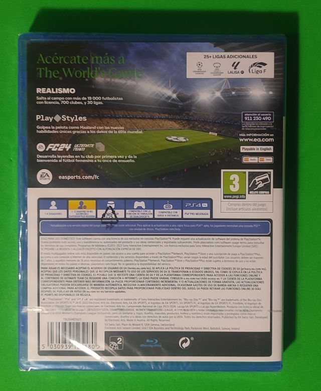 EA SPORTS. FC 24. JUEGO PS4. NUEVO. PRECINTADO