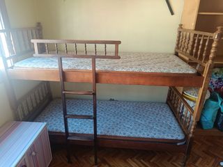 Literas de madera maciza 