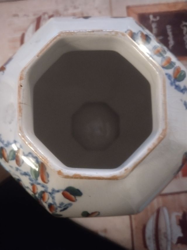 Antiguo Jarrón porcelana  inglesa Mason's