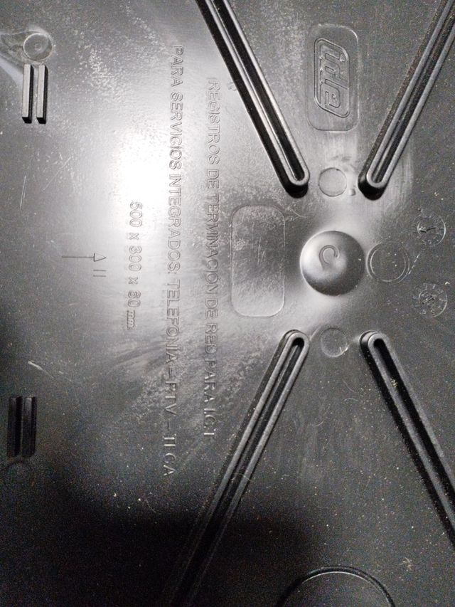 Caja teleco IDE ct536 caja registro