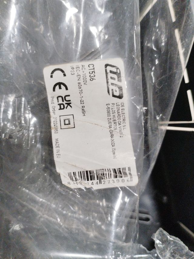 Caja teleco IDE ct536 caja registro