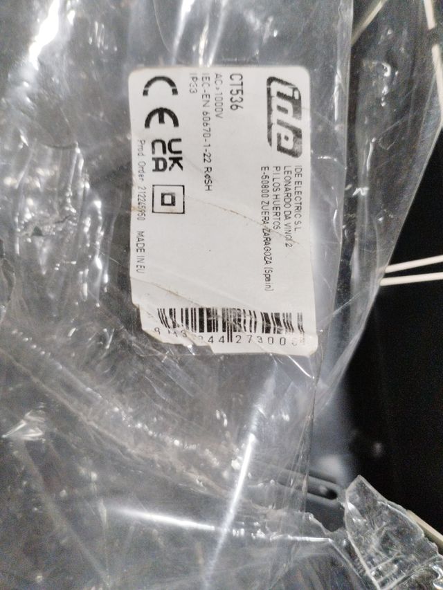 Caja teleco IDE ct536 caja registro