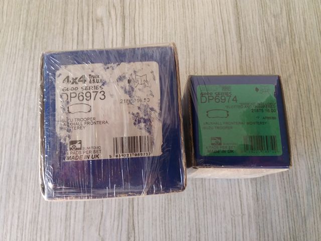 Pastillas freno EBC Opel Frontera