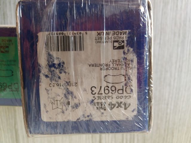 Pastillas freno EBC Opel Frontera