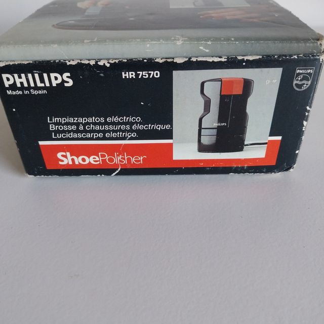 Limpiazapatos vintage Philips HR7570