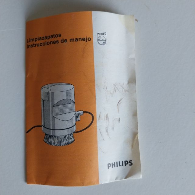 Limpiazapatos vintage Philips HR7570