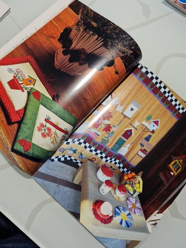 Riviste progetti patchwork country