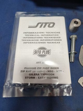 Piaggio Zip, escape homologado