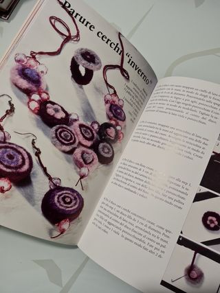 Libri feltro e lana cardata