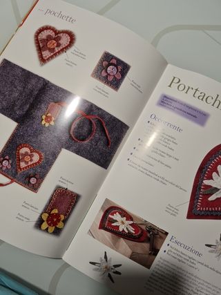 Libri feltro e lana cardata