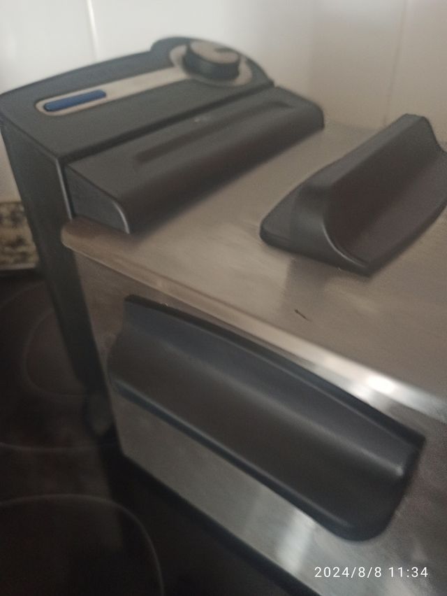 Freidora en buen uso.