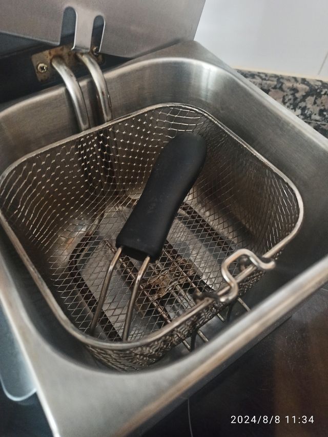 Freidora en buen uso.