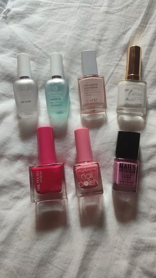 Lote pintauñas manicura francesa