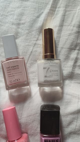 Lote pintauñas manicura francesa