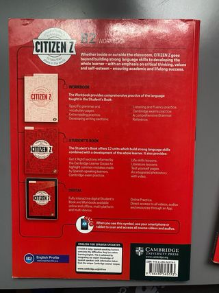 LIBRO INGLÉS 3ºESO (Citizen Z B2)