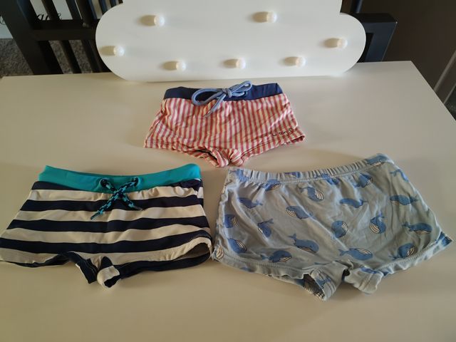 Bañadores niño talla 104