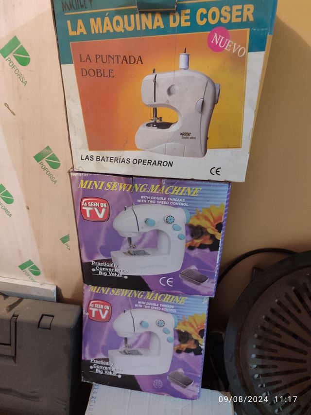 Maquina de coser portátil