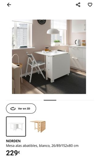 Mesa Norden Ikea