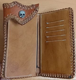 Cartera  cuero 