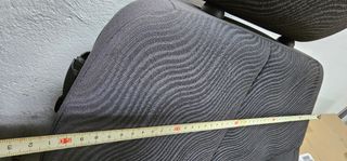 Sillones delanteros abatibles coche 