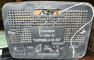 Radio Vintage Telefunken campanela