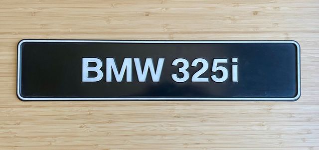 CUBRE MATRICULAS BMW