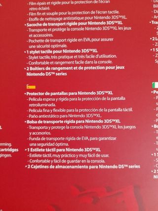 «Nuova» custodia 3DS XL Collection+offerta accessori 