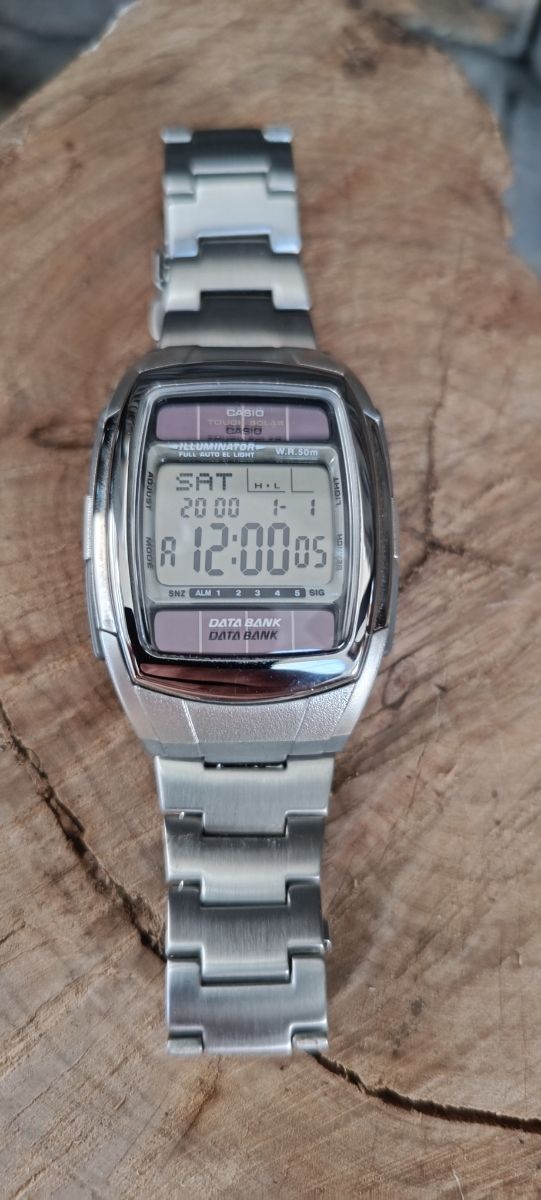 Reloj CASIO DATA BANK DB-E30 SOLAR.