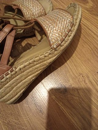 Sandalias de esparto mujer 