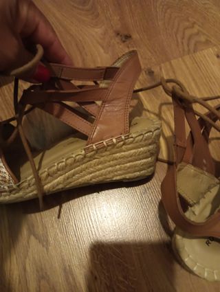 Sandalias de esparto mujer 