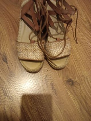 Sandalias de esparto mujer 