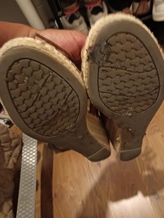 Sandalias de esparto mujer 