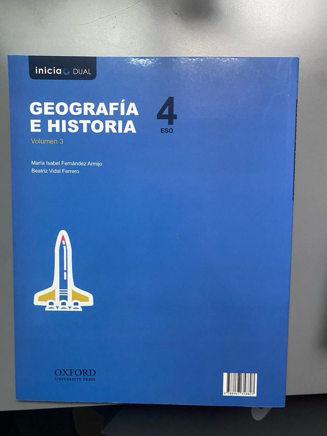 LIBRO GEOGRAFÍA E HISTORIA 4ºESO