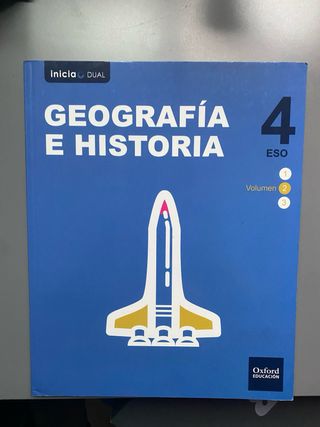 LIBRO GEOGRAFÍA E HISTORIA 4ºESO