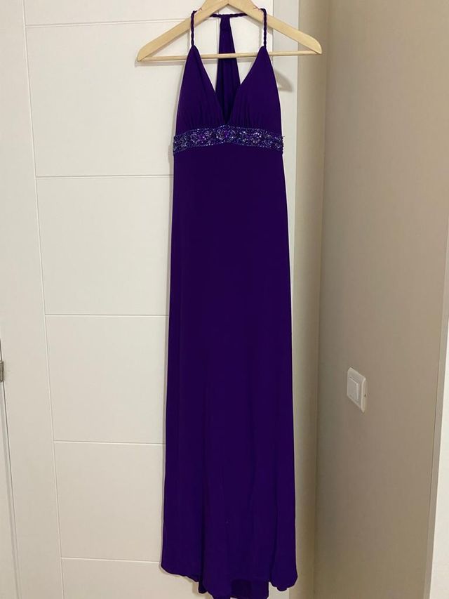Vestido boda/fiesta (Morado)