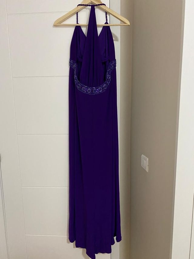 Vestido boda/fiesta (Morado)