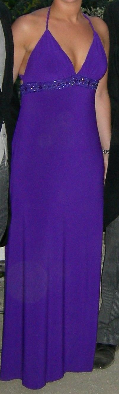 Vestido boda/fiesta (Morado)