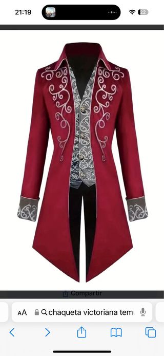 Chaqueta victoriana