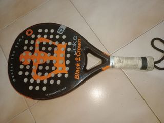 Raqueta pádel black crown