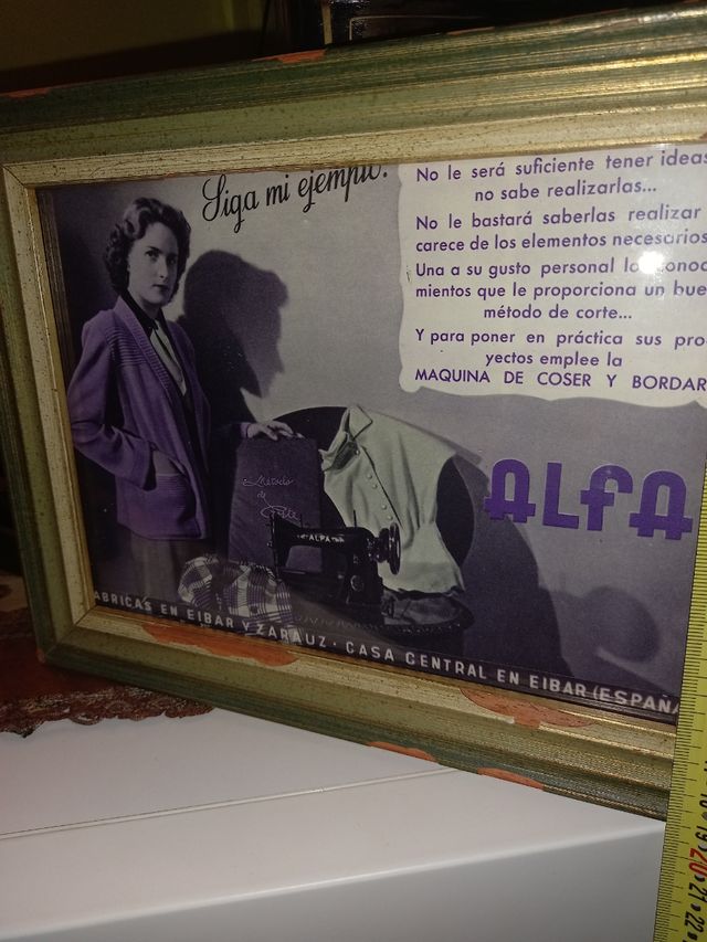 MÁQUINA  De Coser, ALFA.