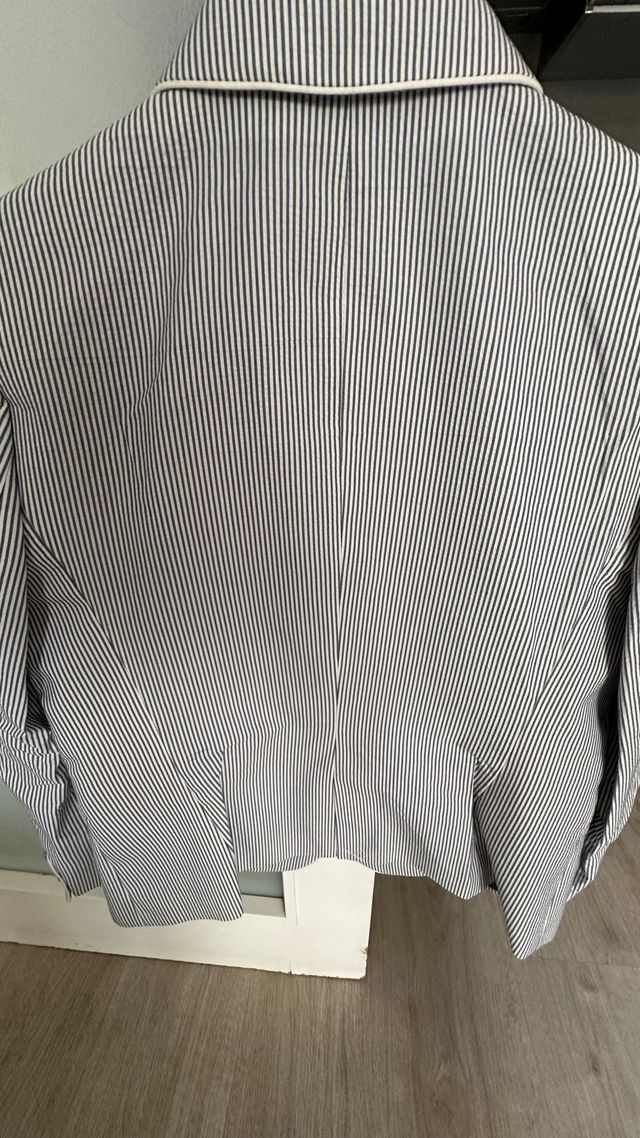 Blazer a rayas azules “Yera”