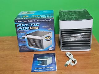 Mini Aire Acondicionado Portátil 3 en 1 con Luces