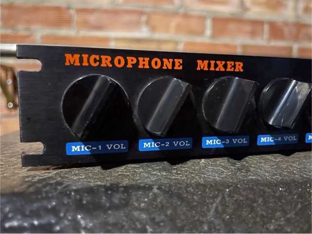 Mezclador karaoke 8 entradas