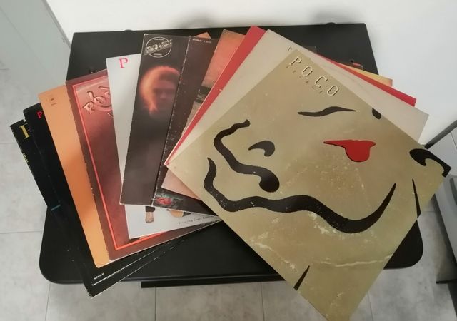 Lotto 10 lP Country Music POCO