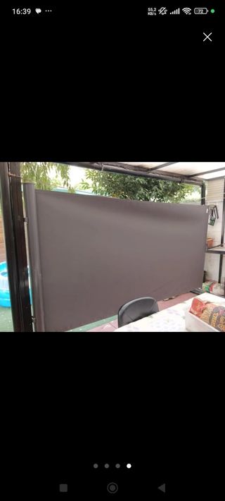 Toldo horizontal 