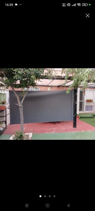 Toldo horizontal 