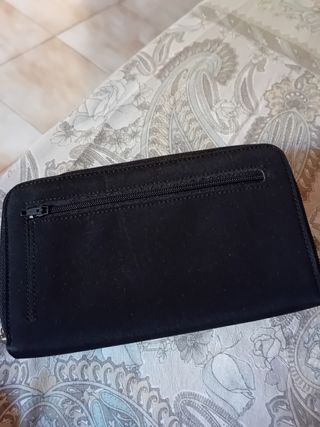 Portafoglio donna grande nero